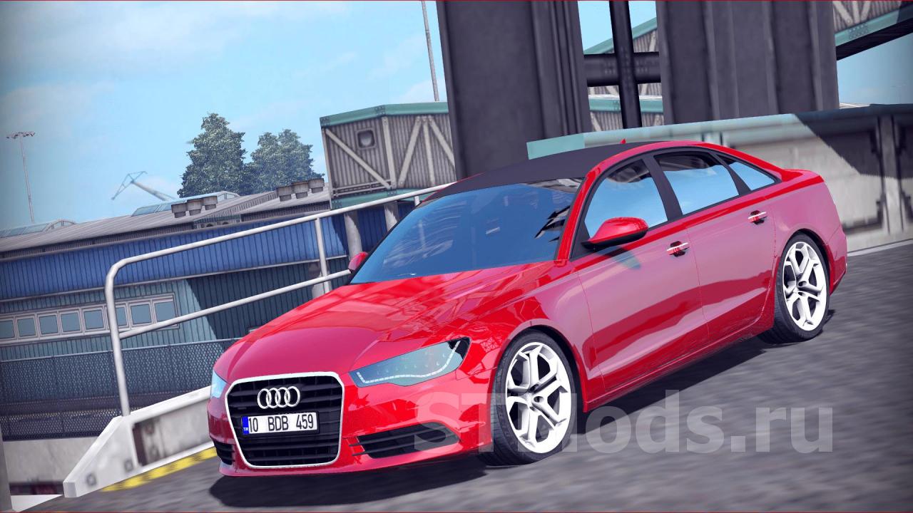 Скачать мод Audi A6 Stance версия 1.2 для Euro Truck Simulator 2 (v1.40.x,  1.41.x)