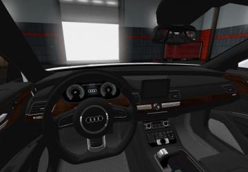 Мод Audi A7 Sportback 2018 версия 1.0 для Euro Truck Simulator 2 (v1.31.x, 1.32.x)