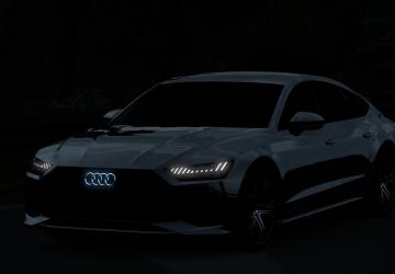 Мод Audi A7 Sportback 2018 версия 1.0 для Euro Truck Simulator 2 (v1.31.x, 1.32.x)