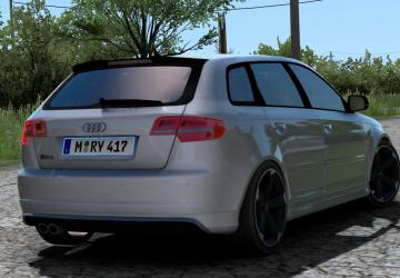 Мод Audi RS3 Sportback версия 2.1 для Euro Truck Simulator 2 (v1.49.x)