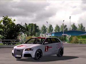 Мод Audi RS3 версия 1.0 для Euro Truck Simulator 2 (v1.26)