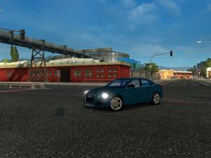 Мод Audi RS4 Modified версия 20.06.17 для Euro Truck Simulator 2 (v1.24-1.27.x)