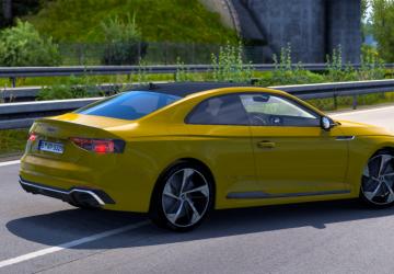 Мод Audi RS5 Coupe 2024 версия 1.1 для Euro Truck Simulator 2 (v1.50.x)