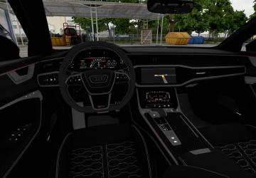 Мод Audi RS6 Avant C8 2020 версия 1.3 для Euro Truck Simulator 2 (v1.50.x)