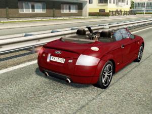 Мод Audi TT Roadster в трафик версия 01.01.17 для Euro Truck Simulator 2 (v1.26.x, - 1.39.x)