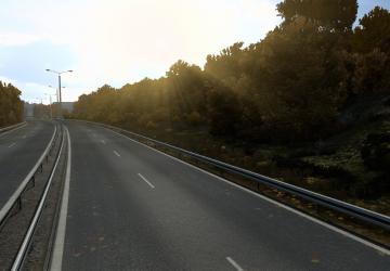 Мод Autumn Mod версия 1.0 для Euro Truck Simulator 2 (v1.41.x)