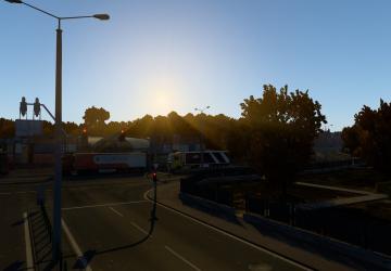 Мод Autumn Mod версия 1.2 для Euro Truck Simulator 2 (v1.45.x)