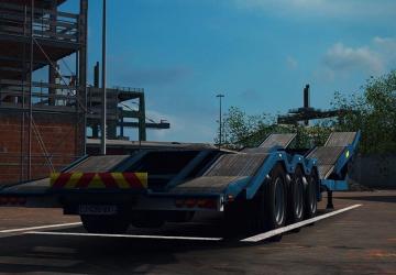 Мод Автовоз в собственночть «Truck Transport Trailer» v1.0 для Euro Truck Simulator 2 (v1.32.x)