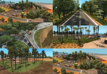 Карту Bangladeshi Route Map версия 27.05.18 для Euro Truck Simulator 2 (v1.27.x, - 1.30.x)