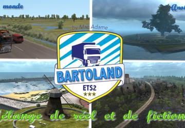 Карту Bartoland map 1:1 версия 2.0 для Euro Truck Simulator 2 (v1.38.x)