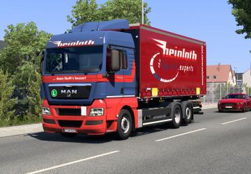 Мод BDF addon for MAN TGX E5 by MadSter версия 1.2 для Euro Truck Simulator 2 (v1.50.x, - 1.52.x)