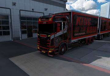 Мод BDF Tandem King Of the Road версия 1.0 для Euro Truck Simulator 2 (v1.37.x, 1.38.x)