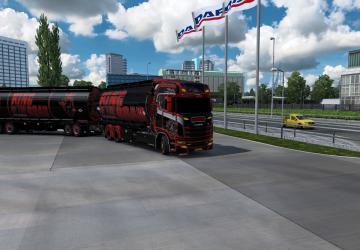 Мод BDF Tandem King Of the Road версия 1.0 для Euro Truck Simulator 2 (v1.37.x, 1.38.x)