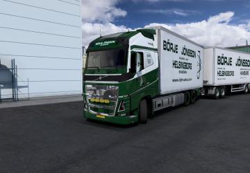 Мод BDF Tandem skin Borje-Jonsson версия 1.0 для Euro Truck Simulator 2 (v1.38.x)