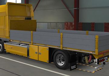 Мод BDF Tandem Truck Pack версия 137.15 для Euro Truck Simulator 2 (v1.37.x)