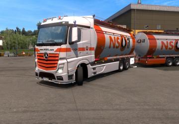 Мод BDF Tandem Truck Pack версия 137.30 для Euro Truck Simulator 2 (v1.37.x)