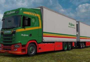 Мод BDF Tandem Truck Pack версия 137.35 для Euro Truck Simulator 2 (v1.37.x, 1.38.x)