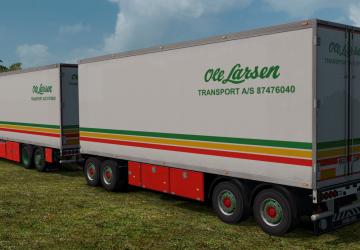 Мод BDF Tandem Truck Pack версия 137.35 для Euro Truck Simulator 2 (v1.37.x, 1.38.x)