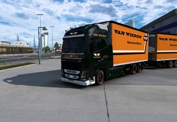 Мод BDF Tandem Van Wieren Special BV версия 1.0 для Euro Truck Simulator 2 (v1.38.x)