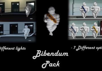 Мод Bibendum Pack версия 1.0 для Euro Truck Simulator 2 (v1.44.x, 1.45.x)