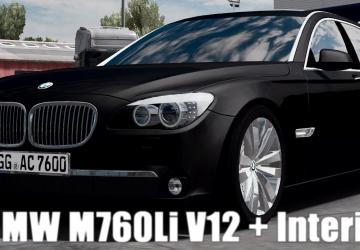 Мод BMW 760Li V12 версия 1.1 для Euro Truck Simulator 2 (v1.31.x, - 1.34.x)