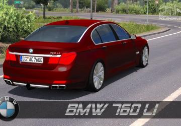 Мод BMW 760Li V12 версия 1.1 для Euro Truck Simulator 2 (v1.31.x, - 1.34.x)