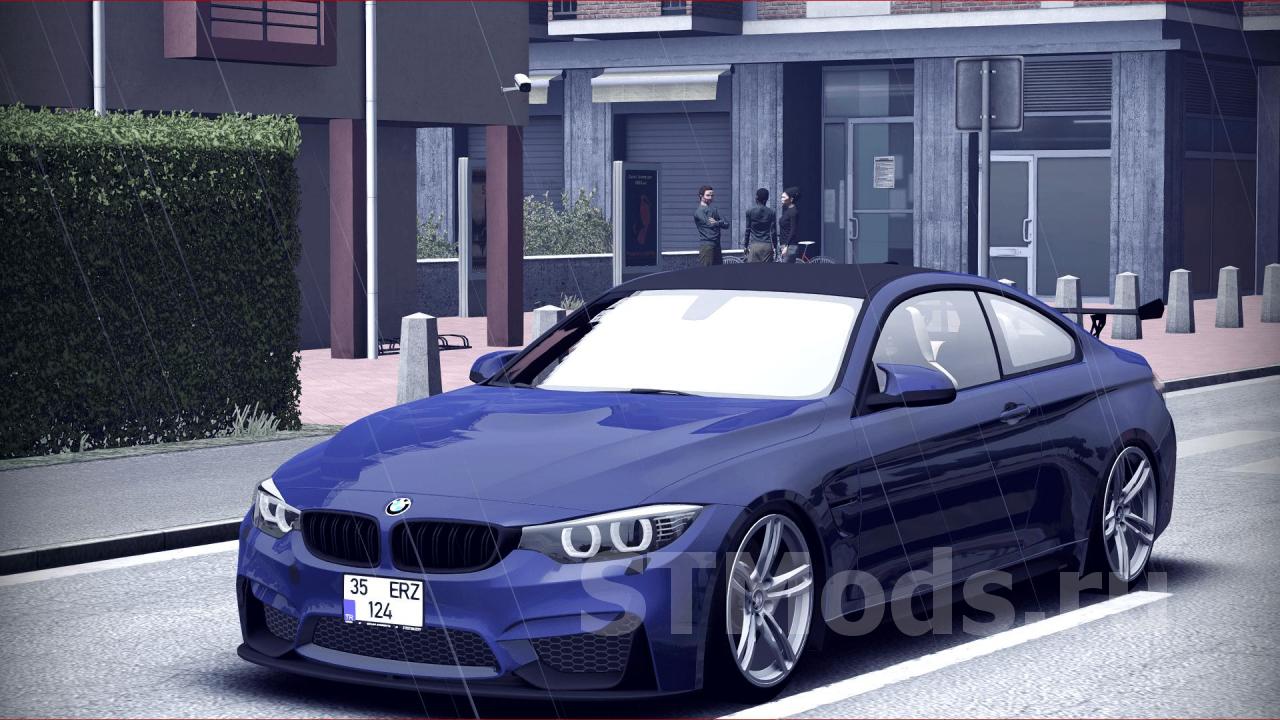 Скачать мод BMW M4 GTS версия 2.1 для Euro Truck Simulator 2 (v1.46.x)