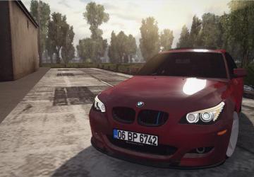 Мод BMW M5 E60 версия 1.1 для Euro Truck Simulator 2 (v1.35.x, 1.36.x)