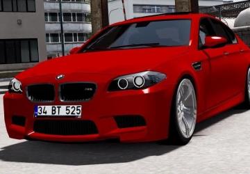 Мод BMW M5 F10 версия 20.07.18 для Euro Truck Simulator 2 (v1.31.x, - 1.34.x)