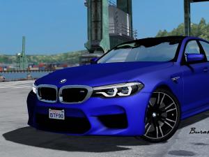 Мод BMW M5 F90 версия 1.0 для Euro Truck Simulator 2 (v1.27, - 1.30.x)