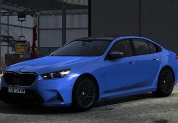 Мод BMW M5 G90 2025 версия 1.4 для Euro Truck Simulator 2 (v1.59.x)