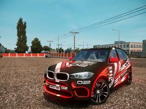 Мод BMW X5M 2016 «World Rally Championship» версия 1.0 для Euro Truck Simulator 2 (v1.28.x)