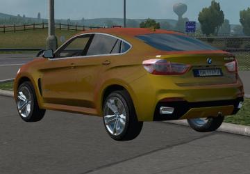 Мод BMW X6 версия 1.2 для Euro Truck Simulator 2 (v1.31.x, - 1.35.x)