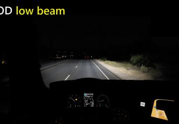 Мод Более яркий свет для грузовиков и прицепов v1.5 для Euro Truck Simulator 2 (v1.40.x, - 1.43.x)