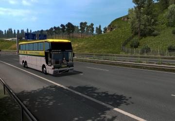 Мод Большой пак автобусов в трафик версия 1.0 для Euro Truck Simulator 2 (v1.44.x)
