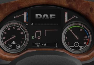 Мод Бортовой компьютер для DAF XF Euro 6 версия 2.2 от 13.06.19 для Euro Truck Simulator 2 (v1.35.x, - 1.38.x)