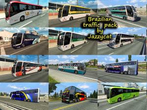 Мод Brazilian Traffic Pack версия 1.3.3 для Euro Truck Simulator 2 (v1.25)