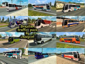 Мод Brazilian Traffic Pack версия 1.3.3 для Euro Truck Simulator 2 (v1.25)