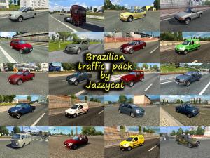 Мод Brazilian Traffic Pack версия 1.9 для Euro Truck Simulator 2 (v1.27.х, 1.28.x)