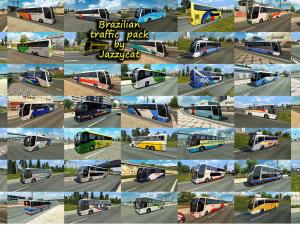 Мод Brazilian Traffic Pack версия 1.9 для Euro Truck Simulator 2 (v1.27.х, 1.28.x)