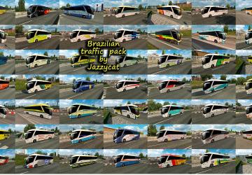 Мод Brazilian Traffic Pack версия 2.2.1 для Euro Truck Simulator 2 (v1.32.x, - 1.34.x)