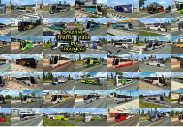 Мод Brazilian Traffic Pack версия 2.2.1 для Euro Truck Simulator 2 (v1.32.x, - 1.34.x)