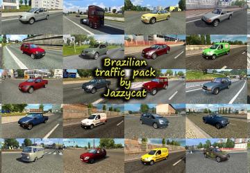 Мод Brazilian Traffic Pack версия 2.2.2 для Euro Truck Simulator 2 (v1.35.x)