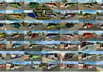 Мод Brazilian Traffic Pack версия 2.2 для Euro Truck Simulator 2 (v1.30.x, 1.31.x)