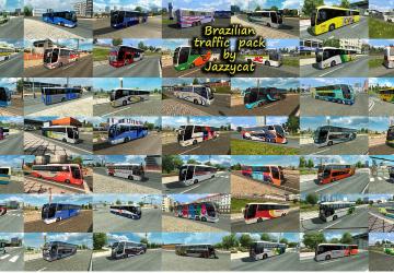 Мод Brazilian Traffic Pack версия 2.4 для Euro Truck Simulator 2 (v1.35.x, 1.36.x)