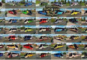 Мод Brazilian Traffic Pack версия 2.4 для Euro Truck Simulator 2 (v1.35.x, 1.36.x)