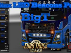 Мод Britax LED Beacons Pack версия 21.06.17 для Euro Truck Simulator 2 (v1.27х)