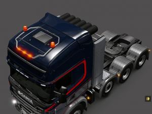 Мод Britax LED Beacons Pack версия 02.12.17 для Euro Truck Simulator 2 (v1.28.x)