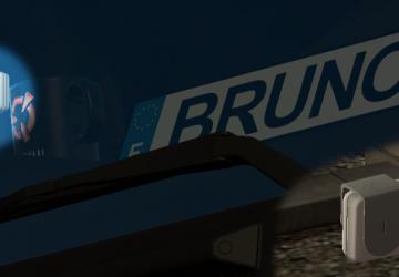 Мод BroBizz Telepass версия 1.0 для Euro Truck Simulator 2 (v1.32.x, - 1.34.x)