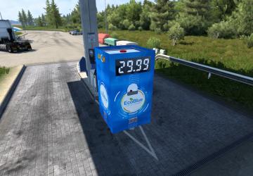 Мод БРСМ Нафта Gas Station версия 0.1 для Euro Truck Simulator 2 (v1.45)